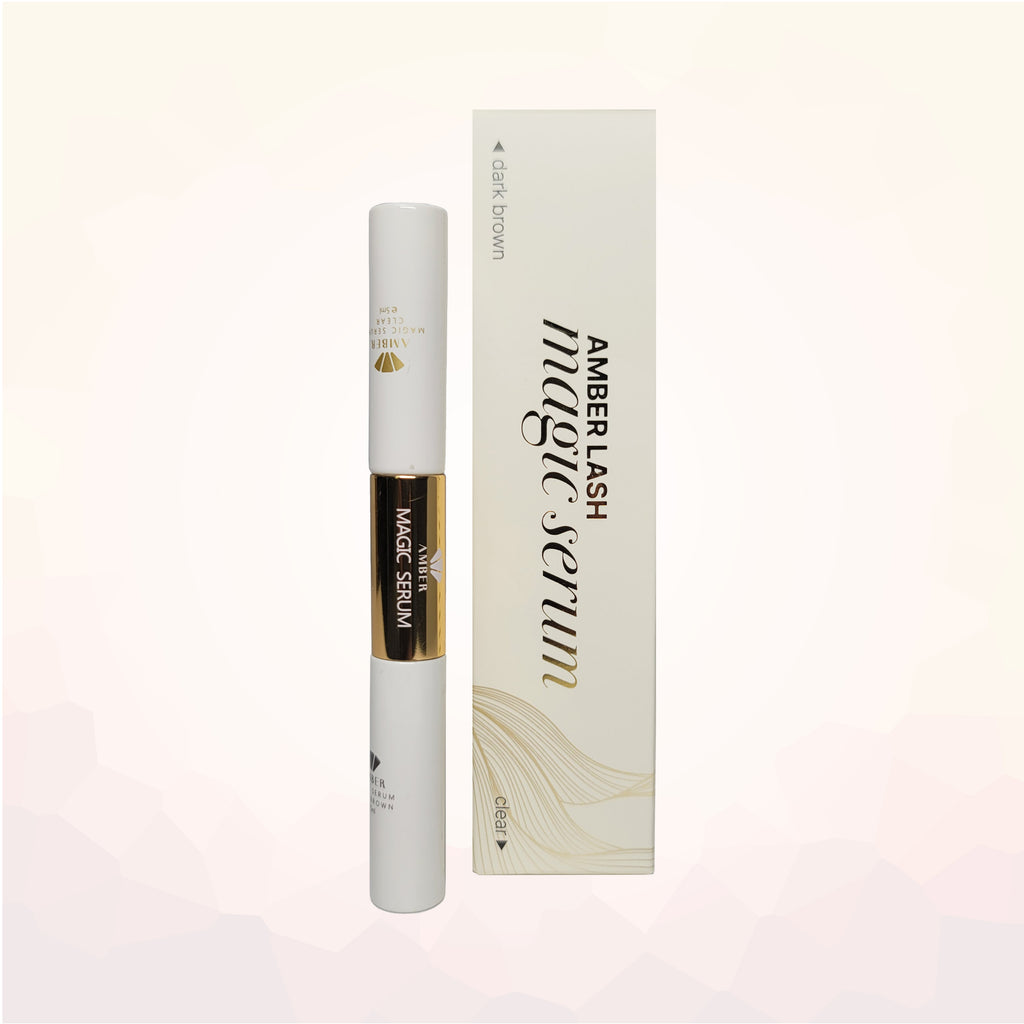 Amber Magic Dual Essence Serum [Dark Brown & Clear] – Amber Lash