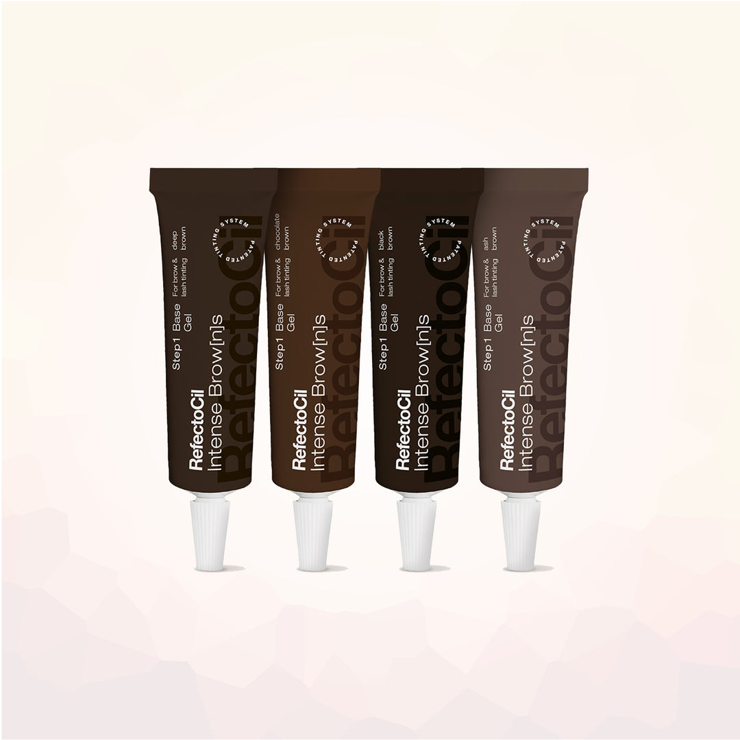 RefectoCil Intense Brow[n]s Base Gel - FDA compliant tinting system for Eyelashes & Eyebrow - - Amber Lash