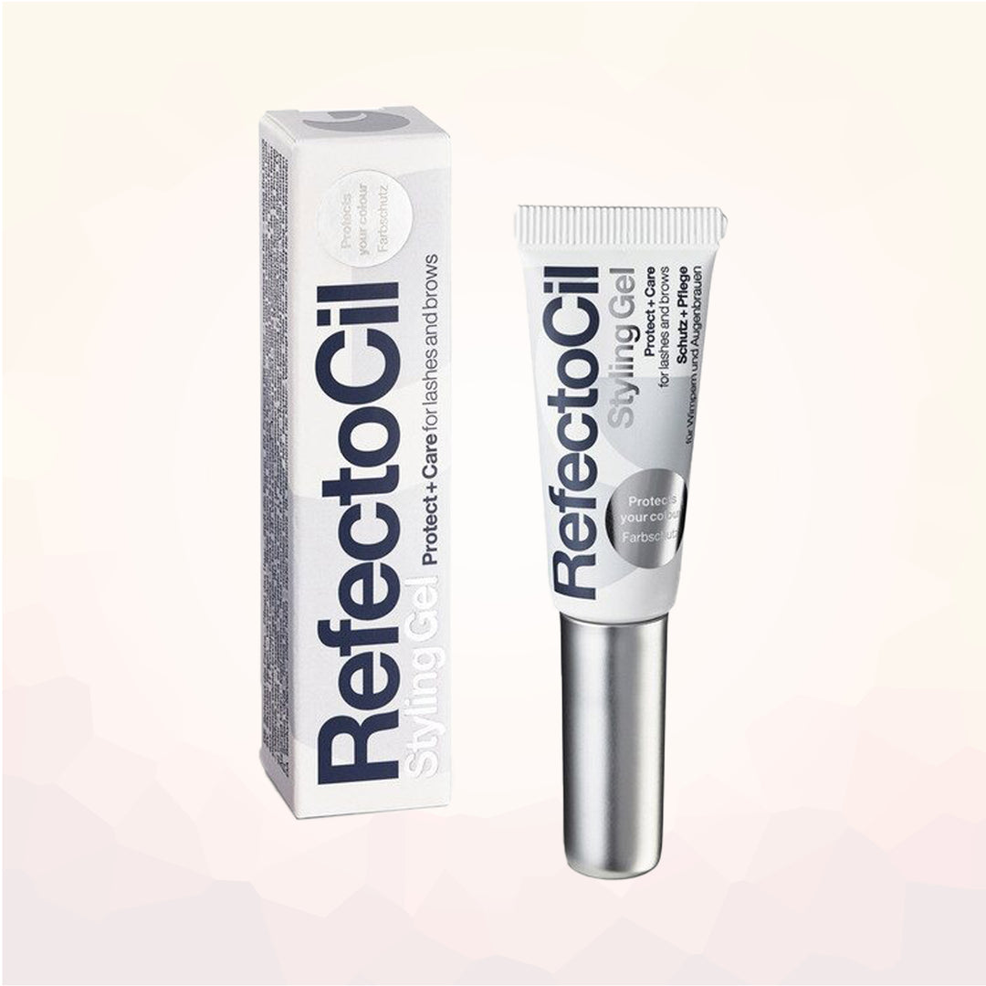 RefectoCil Styling Gel - Color Protection & Fixer / 9 ml (0.30 fl.oz) - Amber Lash
