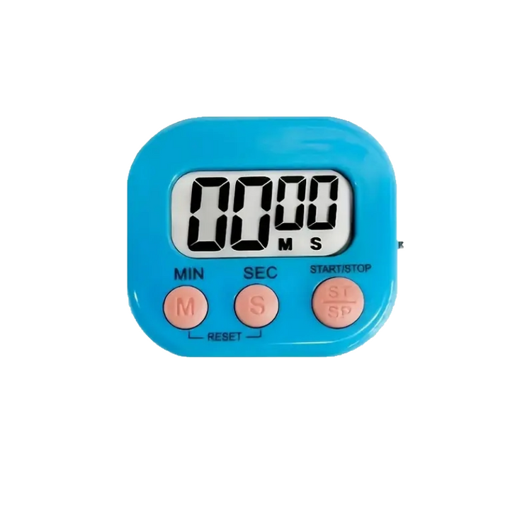 Digital countdown timer for lash lift, brow lamination and tinting with loud alarm and magnetic back