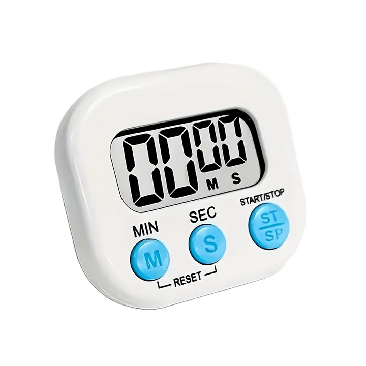 Digital countdown timer for lash lift, brow lamination and tinting with loud alarm and magnetic back