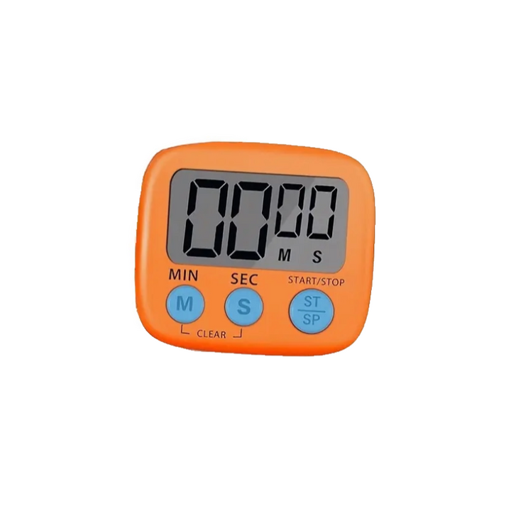 Digital countdown timer for lash lift, brow lamination and tinting with loud alarm and magnetic back