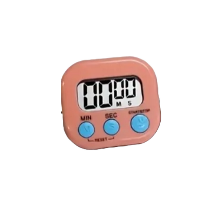Digital countdown timer for lash lift, brow lamination and tinting with loud alarm and magnetic back