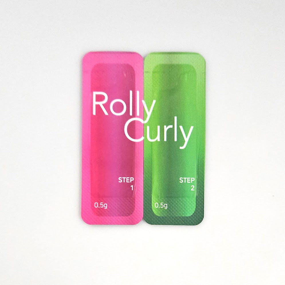 Rollycurly Lashes & Eyebrow Lift Perm Step 1 & 2 Bulk Set [50 Sachets]