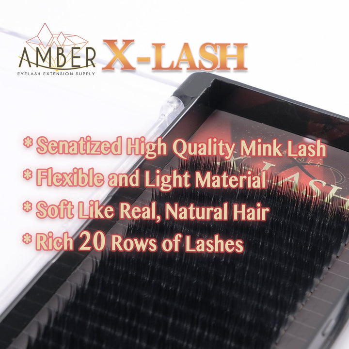 X-Lash by Amber Lash - C Curl - Amber Lash