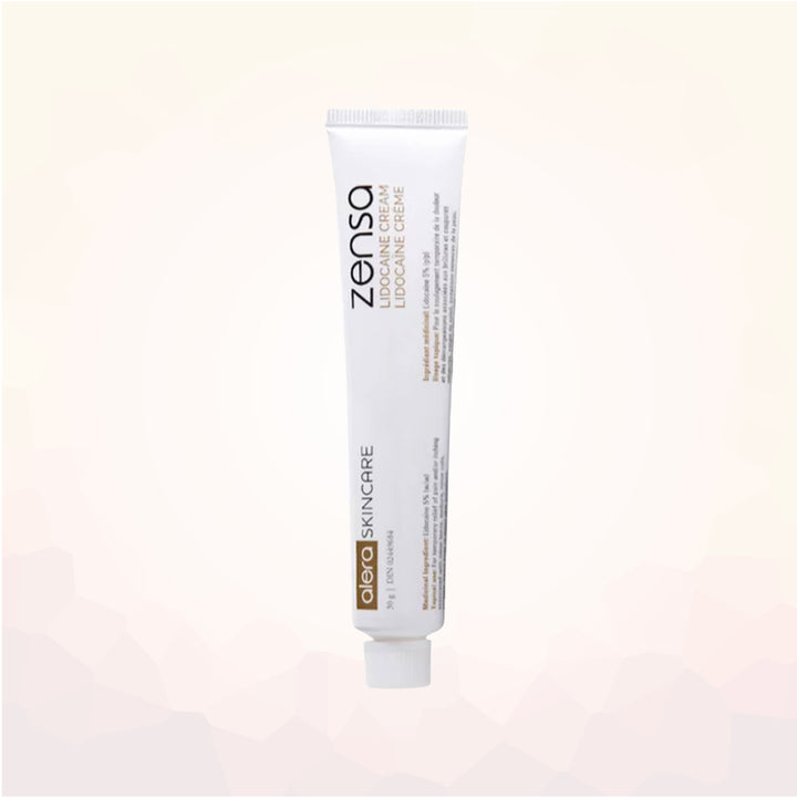 Zensa Topical Analgesic Numbing Cream Tattoo Microblading Anesthetic Pain relief - 30g - Amber Lash