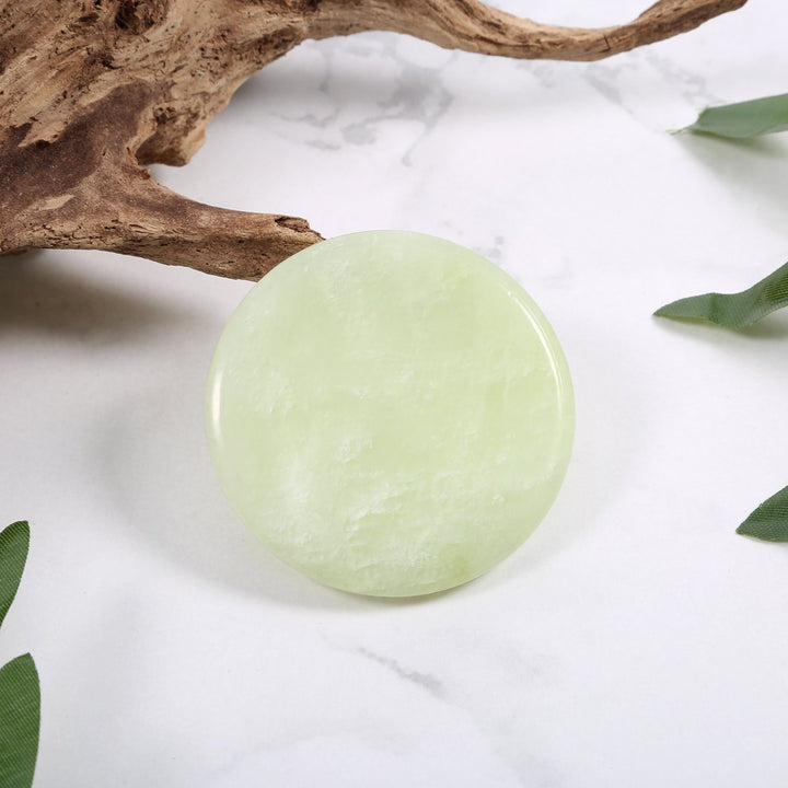2 pcs Wide Jade Stone Glue Pallet - Amber Lash