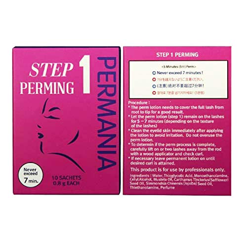 Permania 3-Step Eyelash & Eyebrow Lifting Kit - Amber Lash