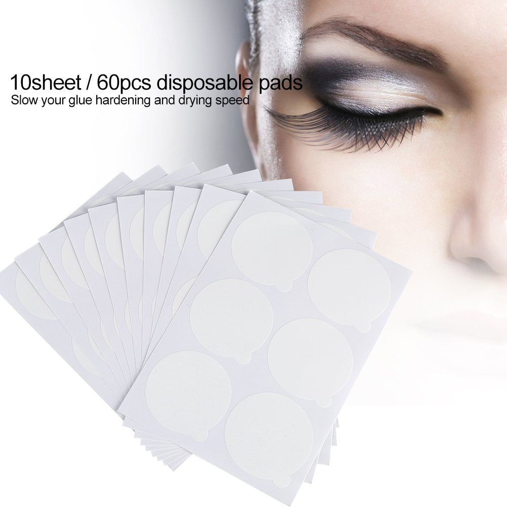 Adhesive Glue Pallet Sticker Pads - Amber Lash