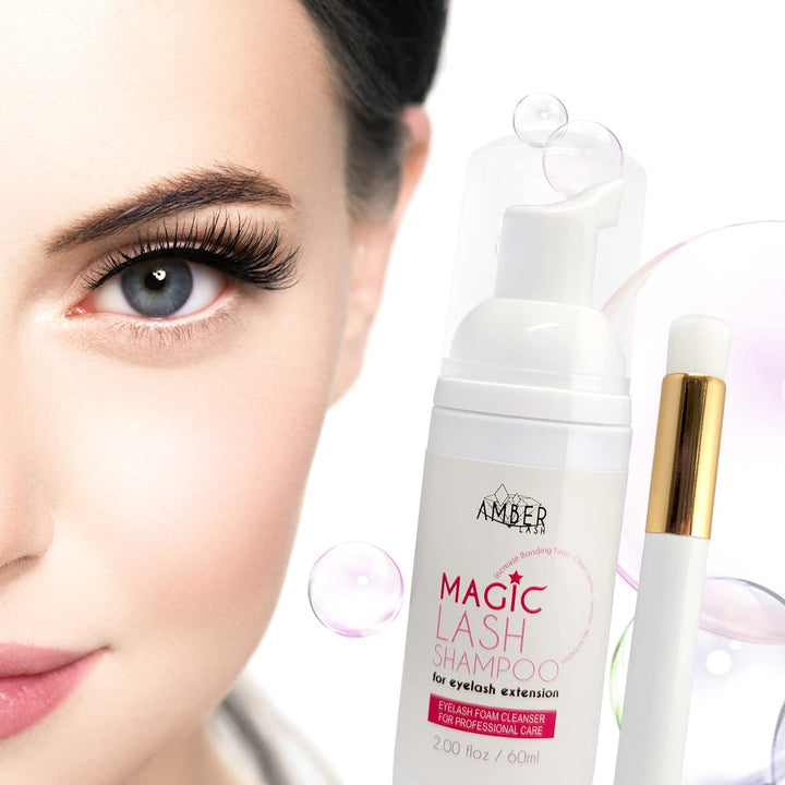 Magic Lash Shampoo for Eyelash Extension - Amber Lash