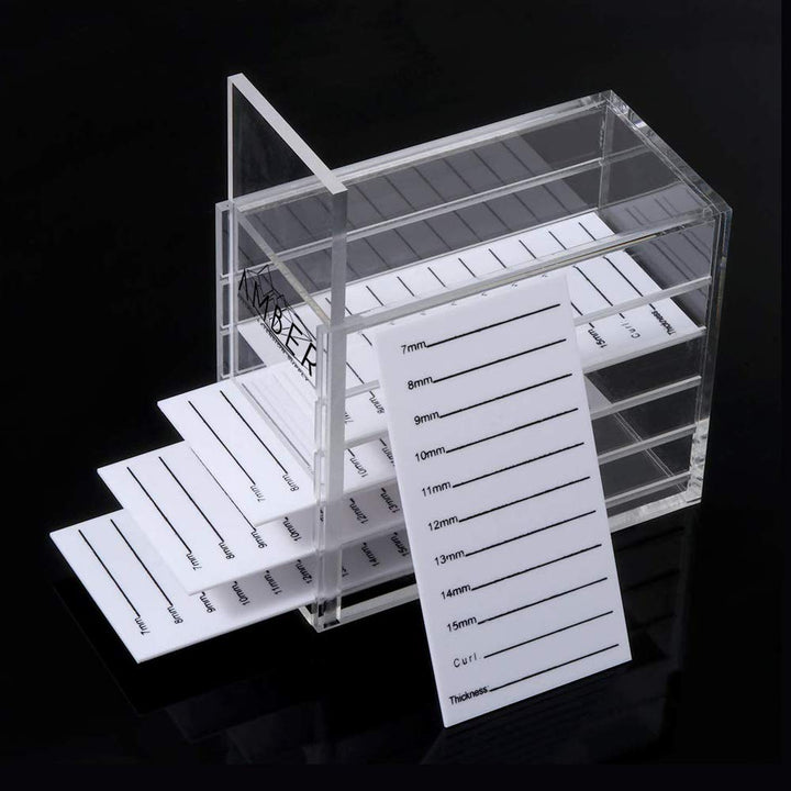 5 Layers Acrylic Lash Storage Case - Amber Lash