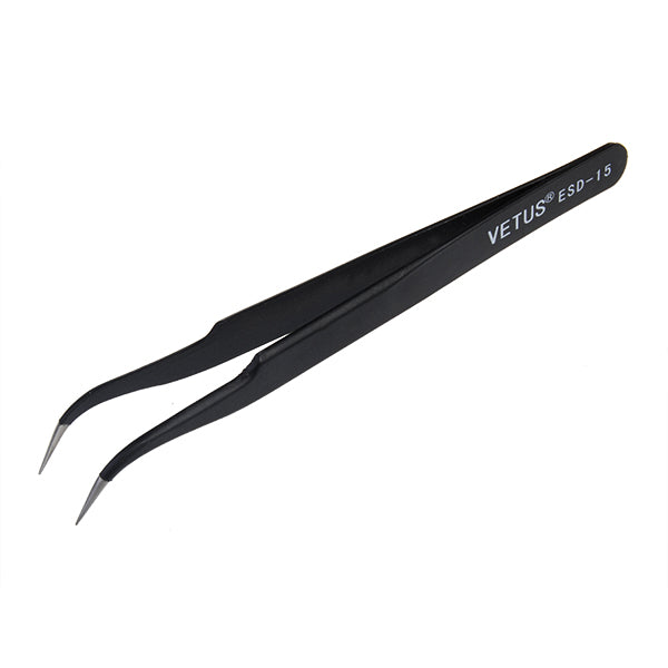 Vetus Volume Tweezers ESD Series - Amber Lash