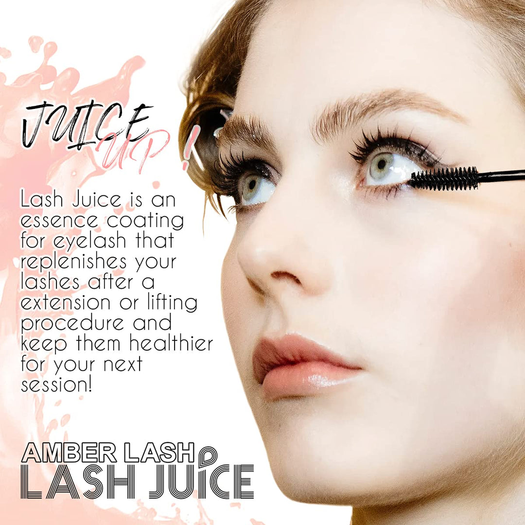 Lash Juice - Eyelash Coating Sealant - CLEAR - Amber Lash