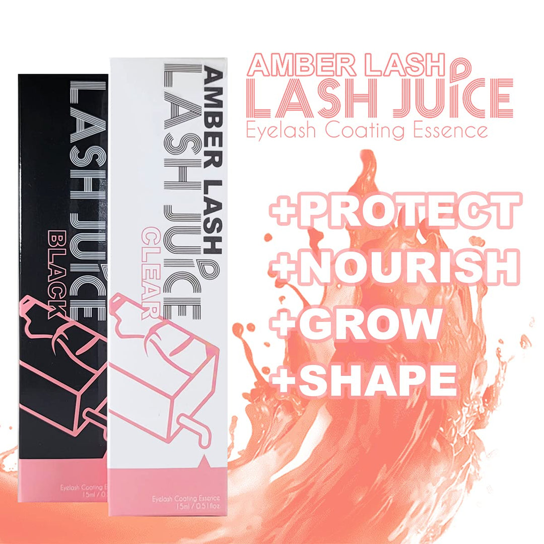 Lash Juice - Eyelash Coating Sealant - CLEAR - Amber Lash