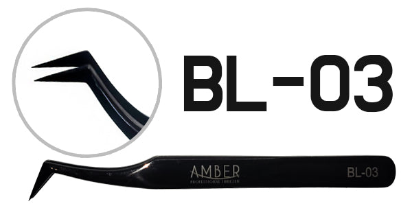 Amber Lash Tweezer Black Label - Amber Lash