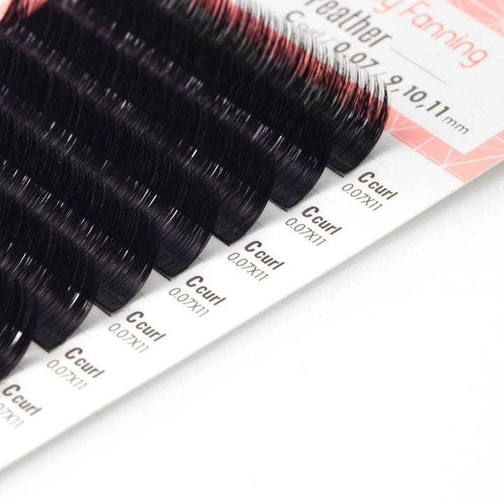 BL Easy Fanning Lash Mix - Amber Lash