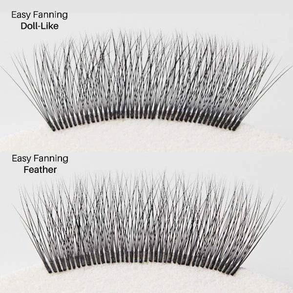 BL Easy Fanning Lash Mix - Amber Lash