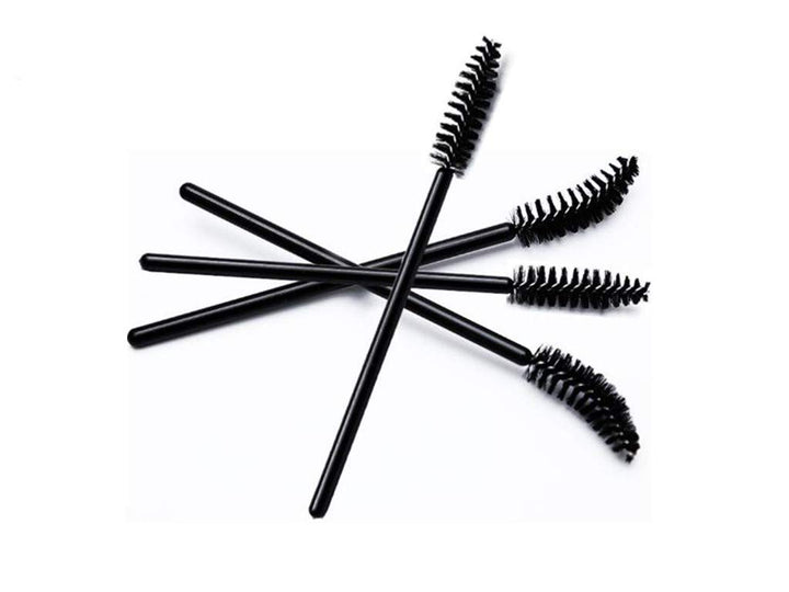 100pcs Disposable Mascara Brush Applicator 2pack(50pcs )- Various Colors - Amber Lash