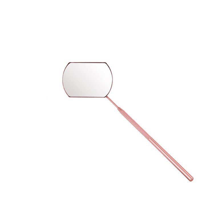 mirror for eyelash extension pink