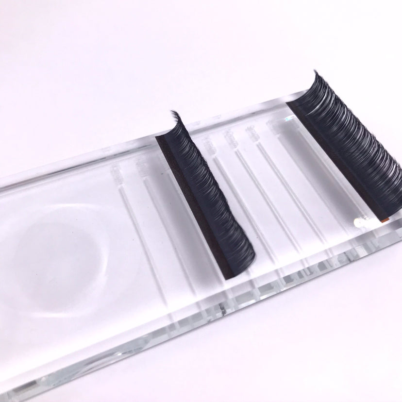 Heavy Glass Pallet - Amber Lash