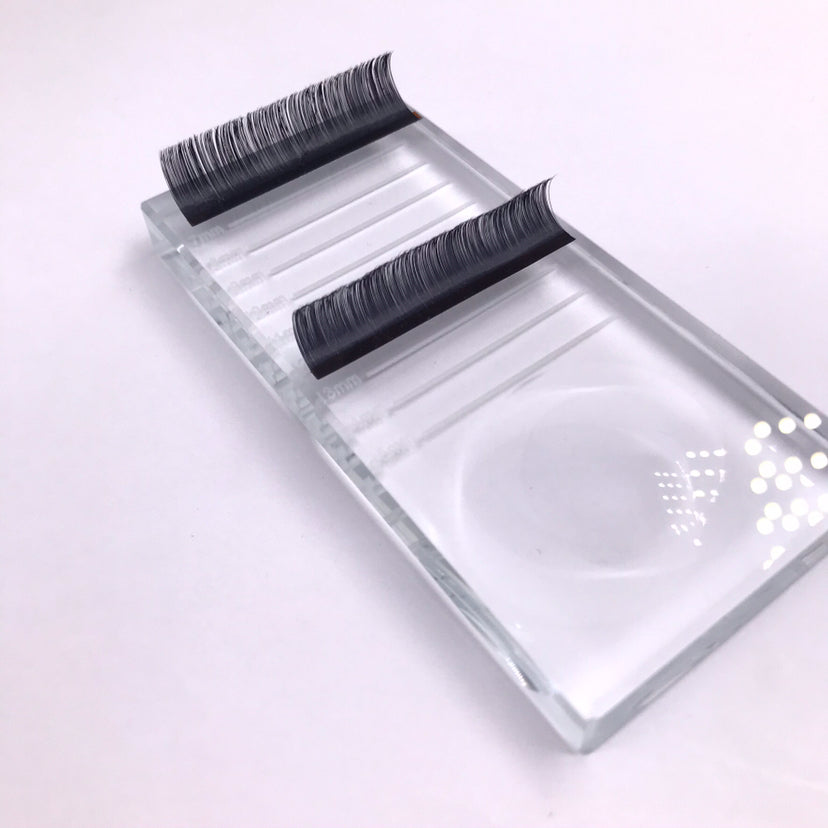 Heavy Glass Pallet - Amber Lash