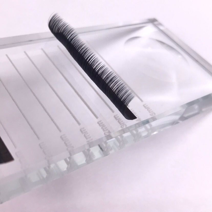 Heavy Glass Pallet - Amber Lash