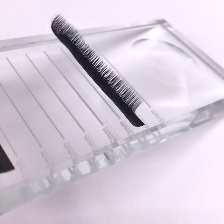 Heavy Glass Pallet - Amber Lash