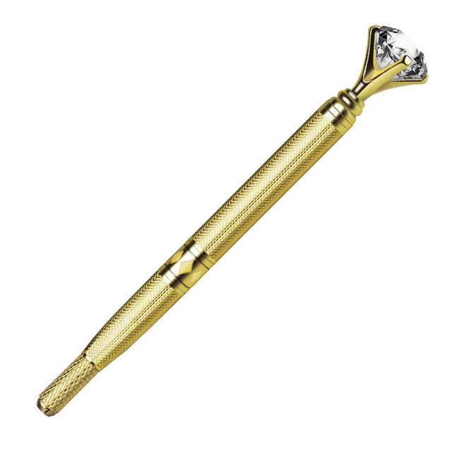 Jewel Micro-Blade Needle Pen - Amber Lash