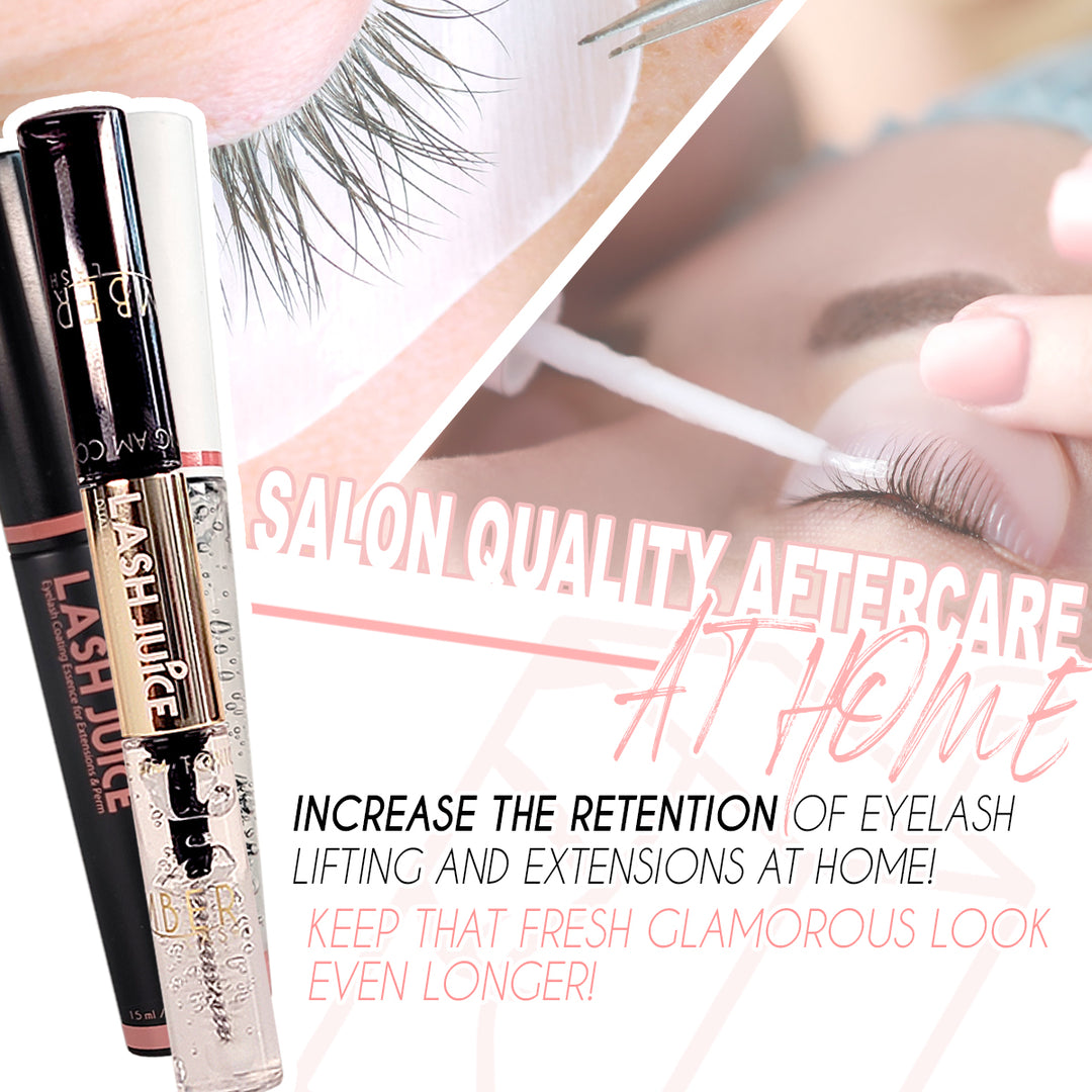 Lash Juice -Eyelash Coating Sealant-DOUBLE TAKE - Amber Lash