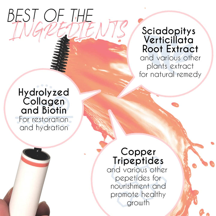 Lash Juice -Eyelash Coating Sealant-DOUBLE TAKE - Amber Lash