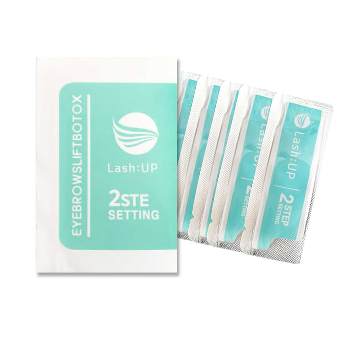 Lash:UP Eyelash Perm and Brow Lift - Individual Steps 1 to 3 - Amber Lash