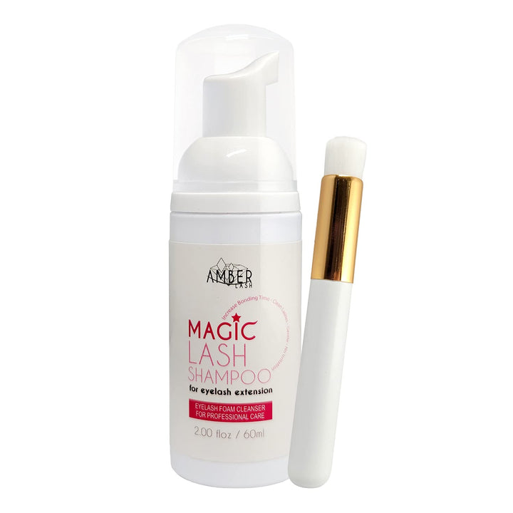 Magic Lash Shampoo for Eyelash Extension - Amber Lash