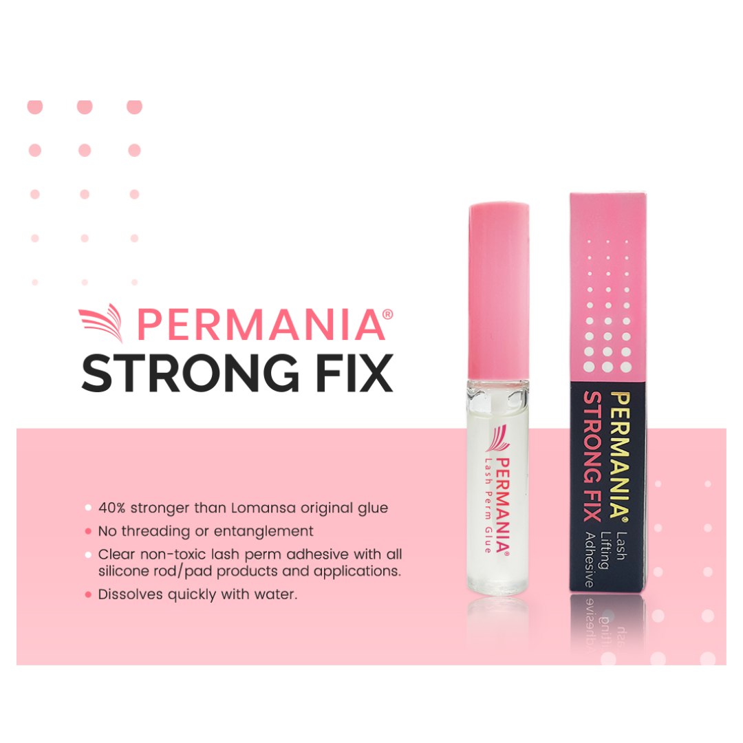 PERMANIA Wimpernlifting Pads - 8 Stück, 4 Größen, Wiederverwendbar
