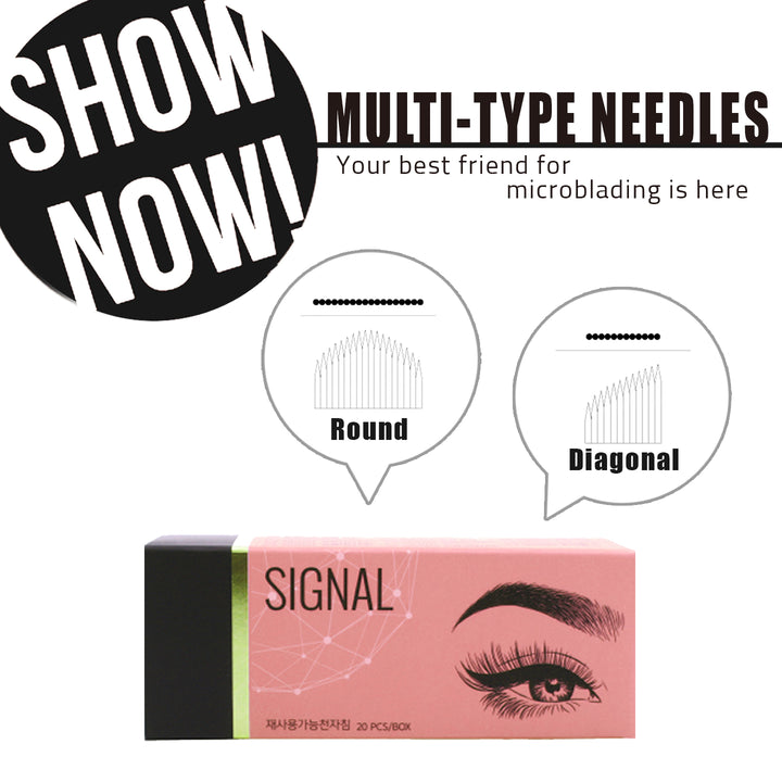 Signal Microblading Needles - Amber Lash
