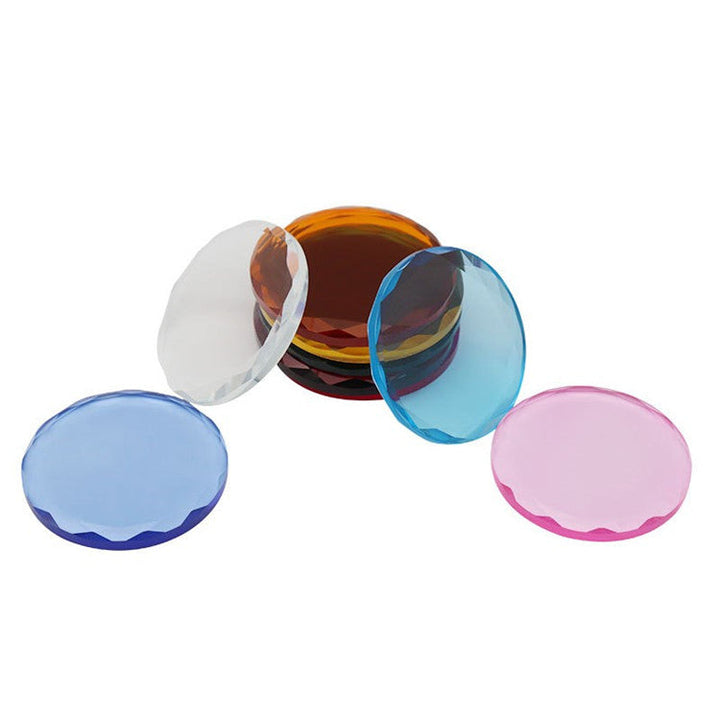 3pcs Colored Crystal Glue Pallet Crystal - Amber Lash