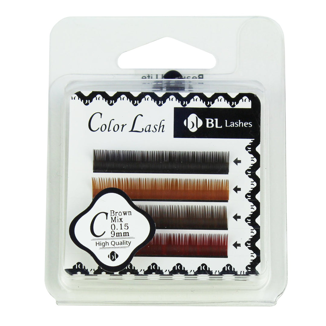 BL Color Mink Mix -Various Color Type - Amber Lash