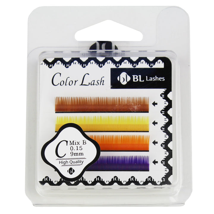 BL Color Mink Mix -Various Color Type - Amber Lash