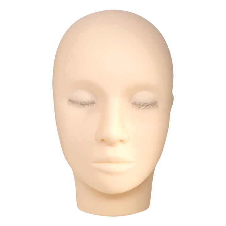 Mannequin Head with Reusable Multi-Layered Lashes - Amber Lash