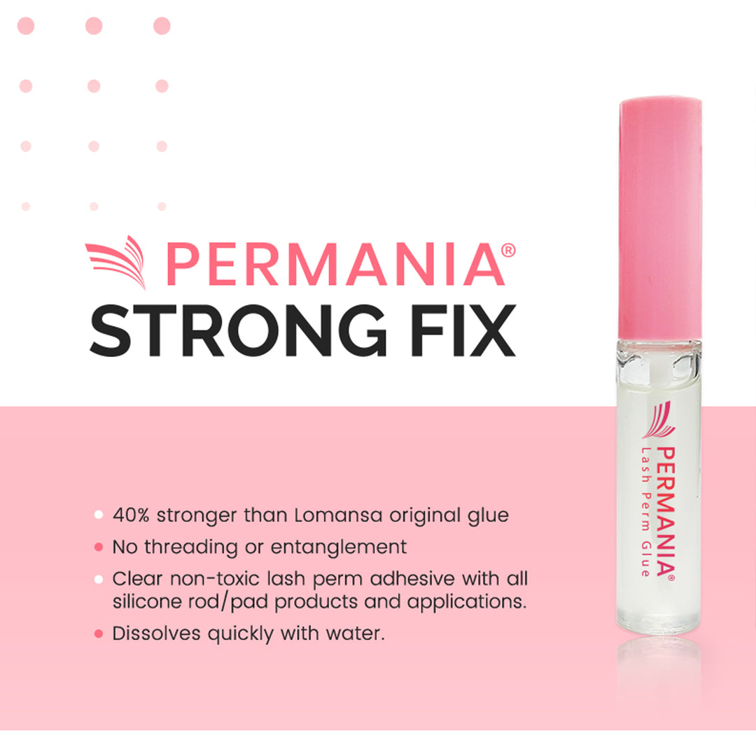 Permania Strong Fix Lash Lift Adhesive - Amber Lash