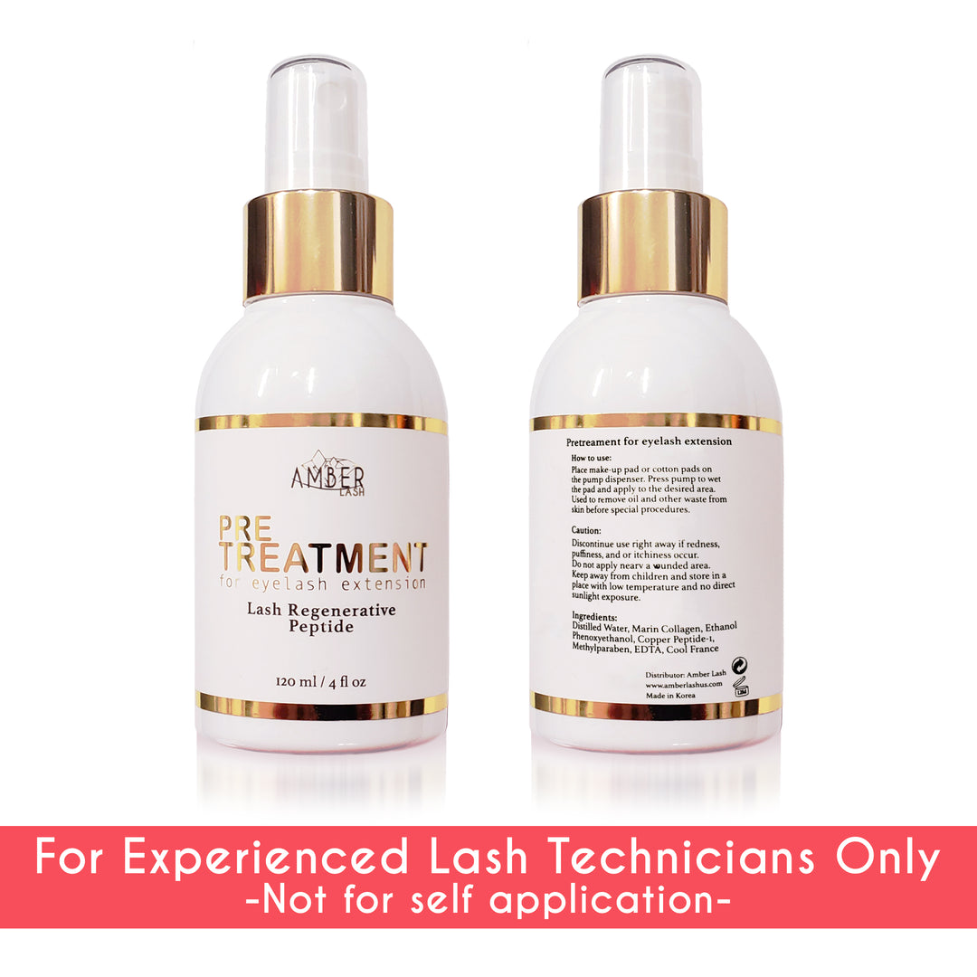 Amber Lash Pretreatment, Premium Eyelash Extension Primer 120ml - Amber Lash