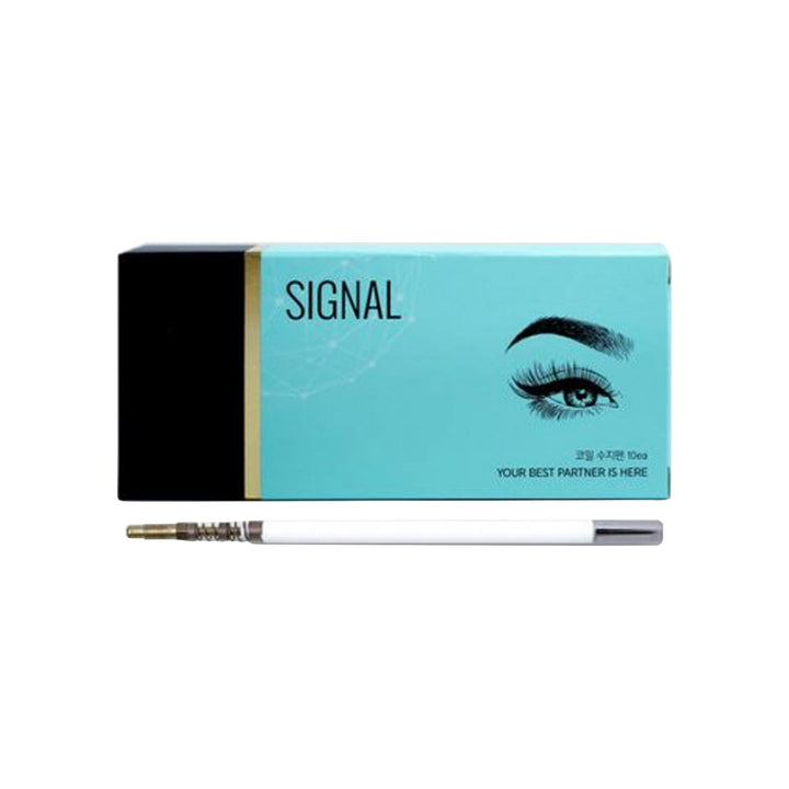 Signal Hand Coil Needle Pen - Amber Lash
